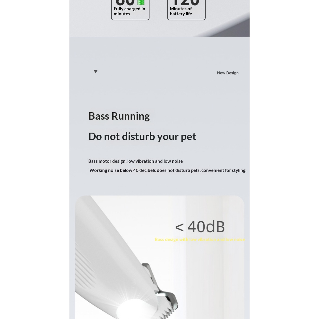 Pet Hair Clipper For Cats & Dogs photo 7