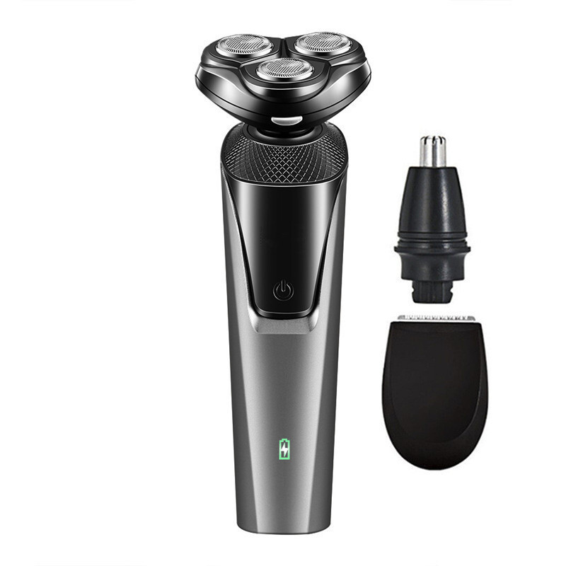 Razor Beard Trimmer Men's Clipper Electric Shaver Cordless USB Charge 3in1 3Head photo 3