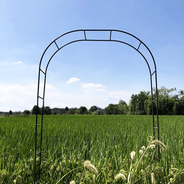 78inch H X 45inch W Metal Garden Arch Trellis,Adjustable Arbor Trellis For Garden Climbing Plants Support photo 2
