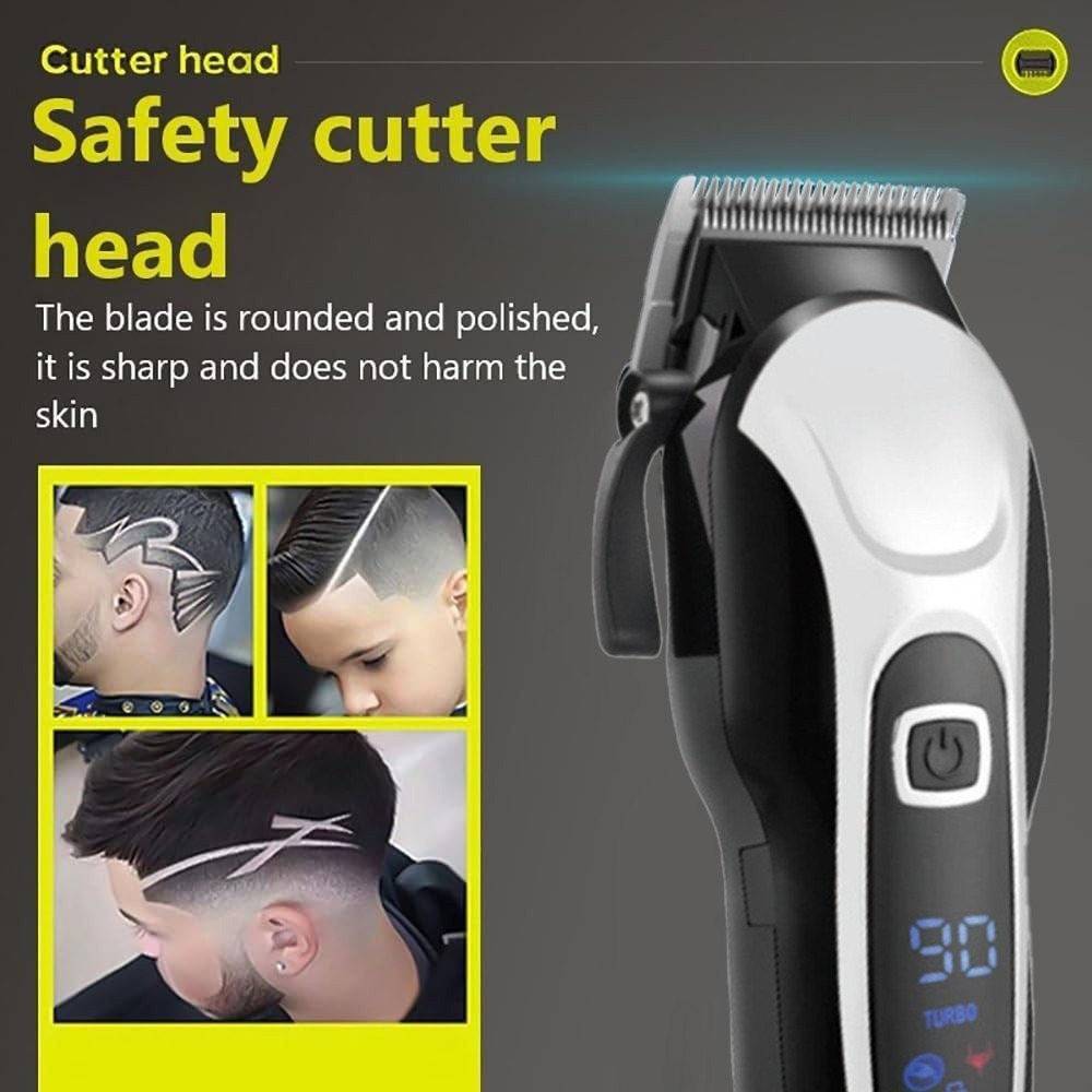 Dog Clippers Low Noise Cordless Pet Shaver Grooming Clipper Thick Hair Trimmer photo 2
