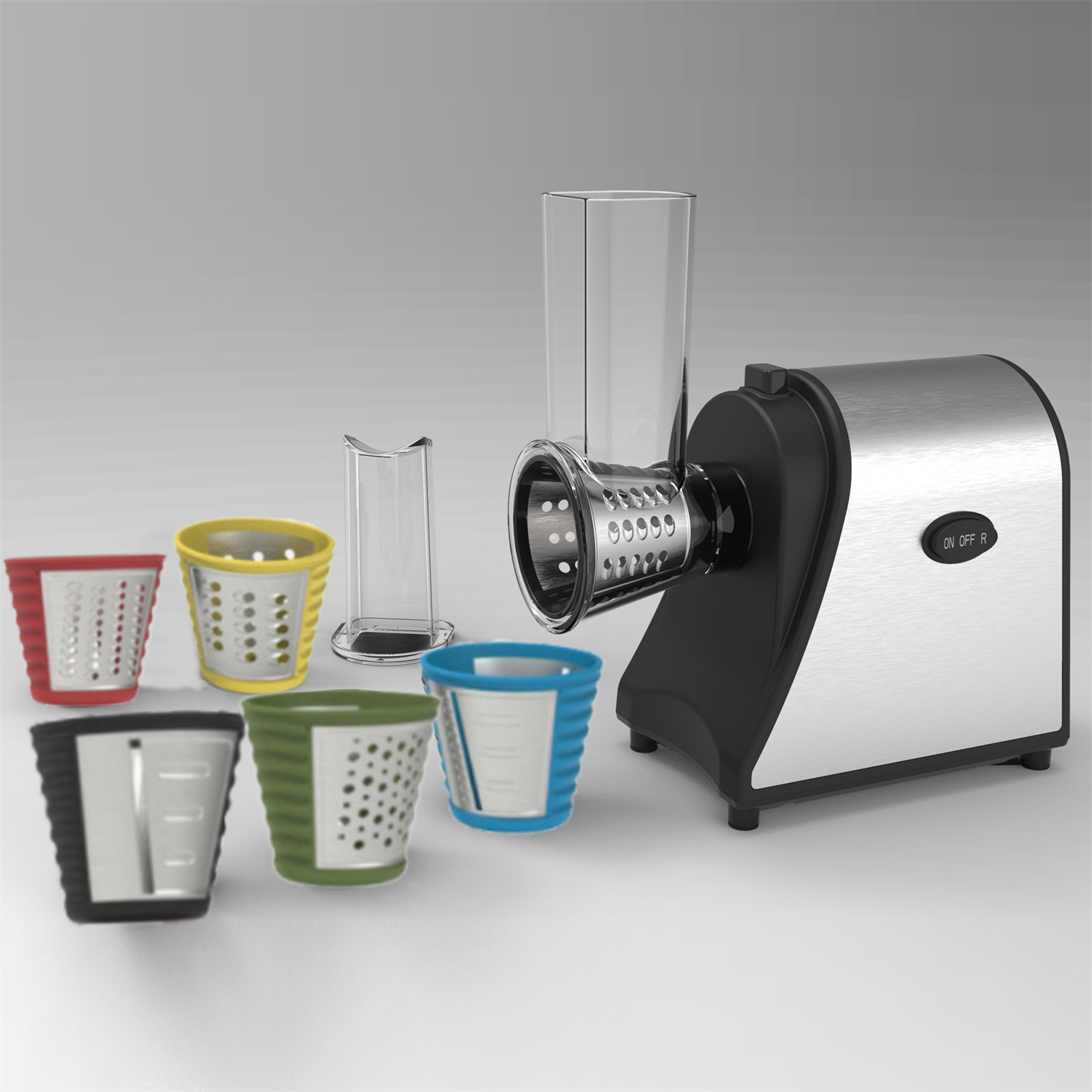 Electric Grater Vegetable Food Rotary Drum Grater Chopper Slicer MAX CUT photo 6