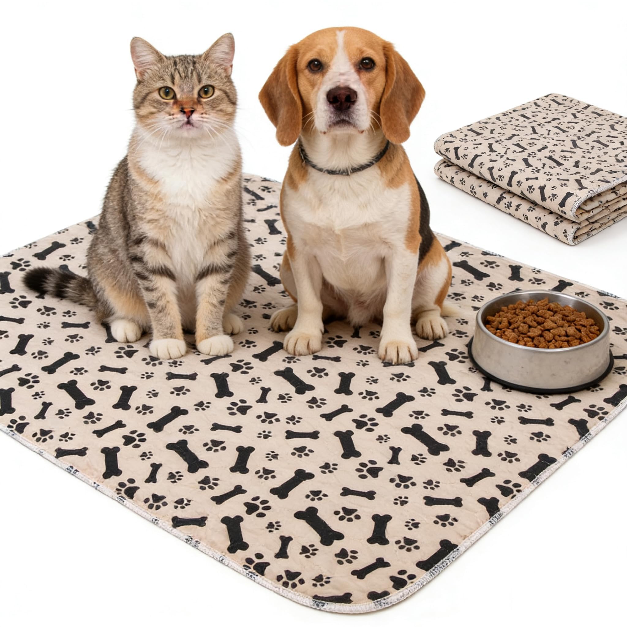 Puppy Urine Pad, Non-Slip Leakproof Dog Pee Mat , Washable Reusable Puppy Training Pads,Odor Resistant Absorbent Pad For Dogs And Cats photo 1