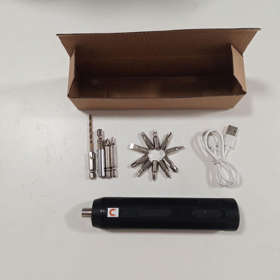 Small Electric Screwdriver With Automatic Screwing Function, High Torque Mini Screwdriver, Household Electric Tool photo 6
