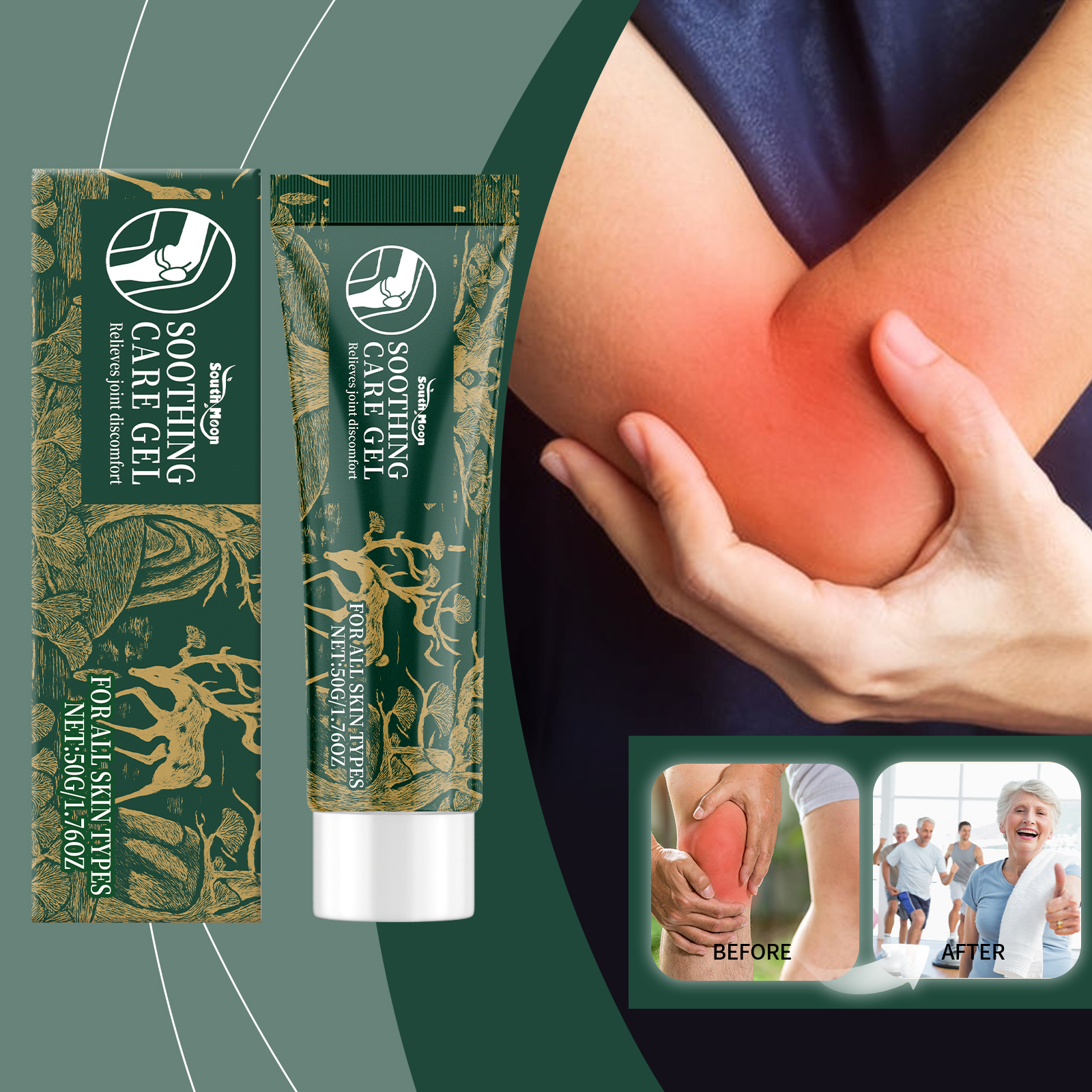 Joint Care Gel 50g 1box photo 4