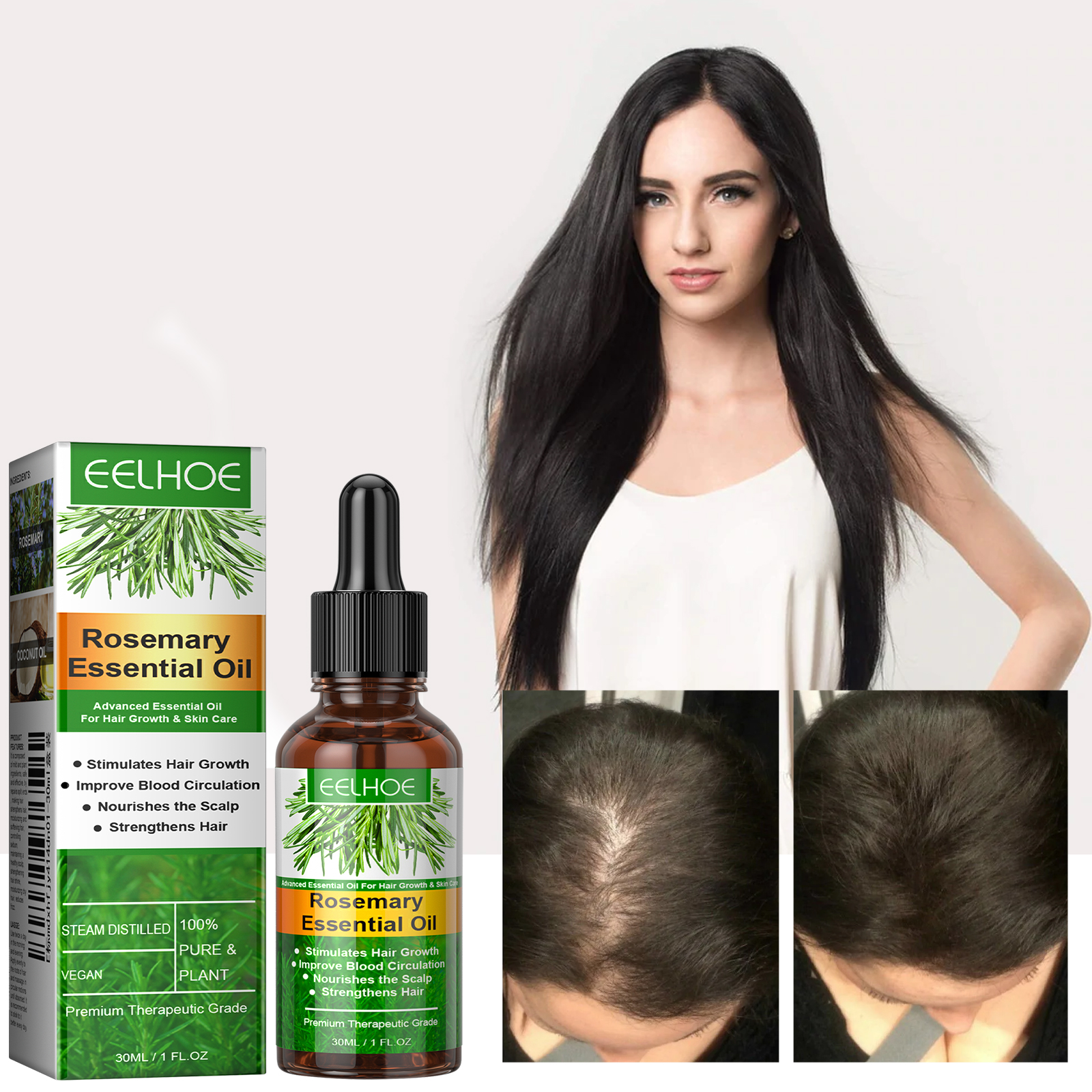 Rosemary Essential Oil 30ml 1box photo 4