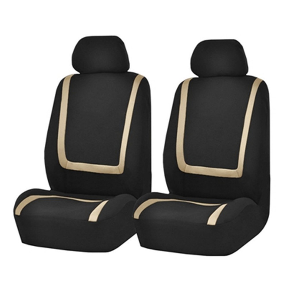 2 Front Car Seat Covers, 2mm Thick, Classic And Durable, Suitable For Small, Medium, And Large Cars, SUVs, And All Seasons photo 3