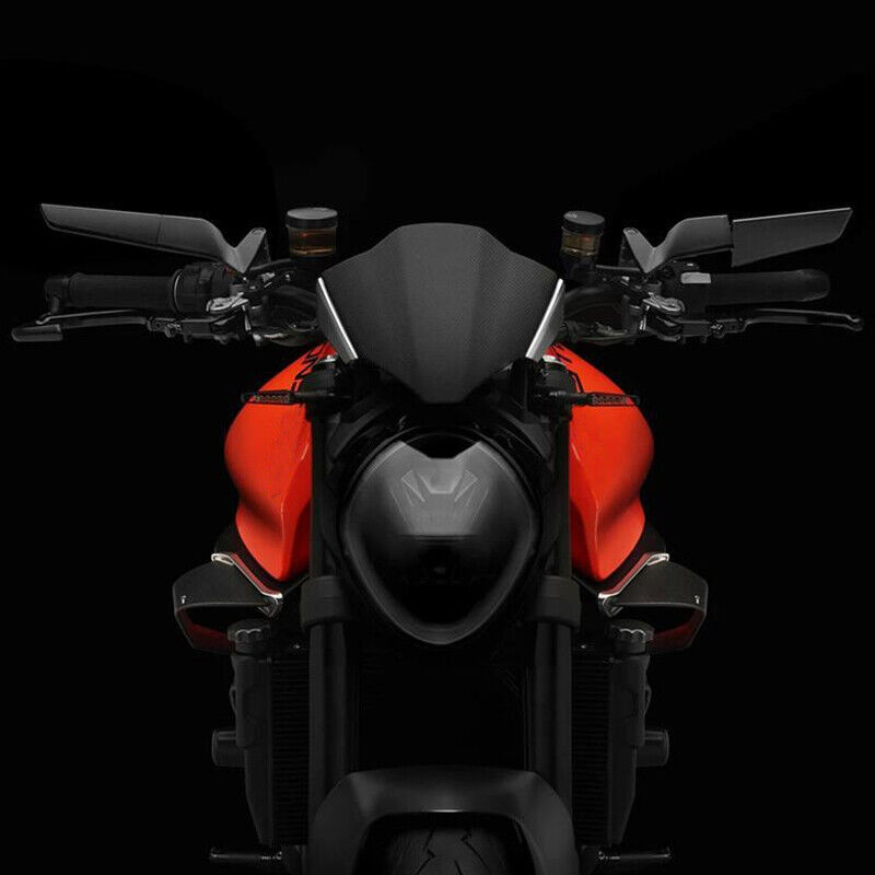 Motorcycle Wind Wing Rear View Mirrors Stealth Wind Wing Side Mirror Universal- photo 3