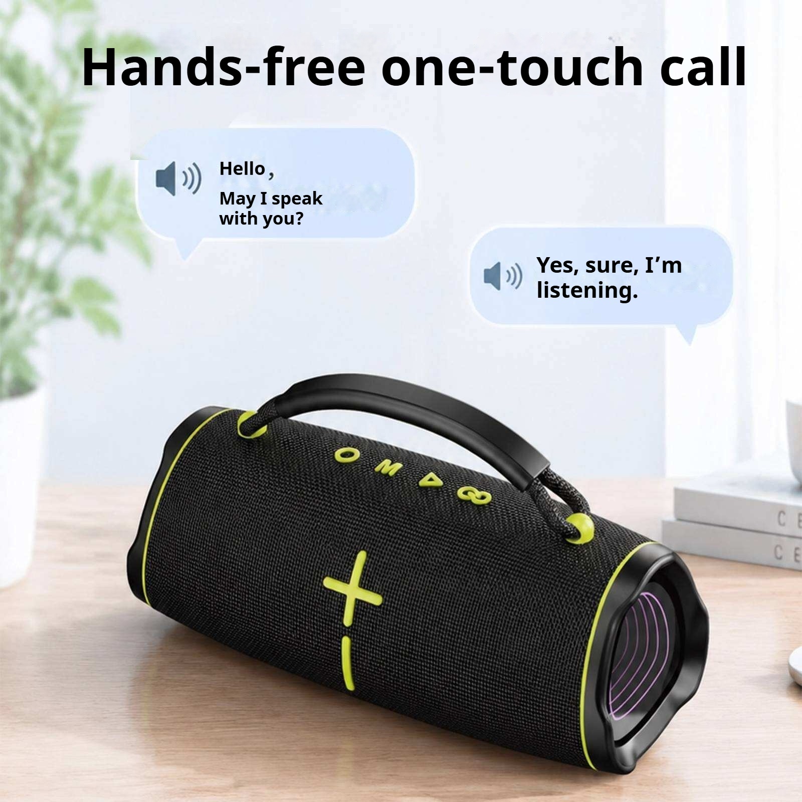KP-866 Best-Selling Wireless Bluetooth Speaker Portable Handle RGB Lighting High-Quality Sound Ideal For Outdoor Parties Factory Direct In Stock photo 7