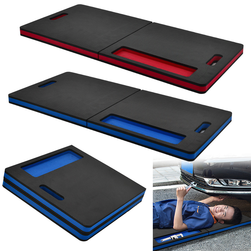 Foldable EVA Utility Mat With Handle Heavy Duty Nonslip Surface Foam Work Mat Z photo 3