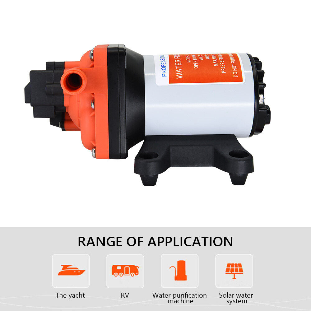 RV  12V Water Pump 55PSI 11.3LPM For Caravan Motorhome Camper Boat photo 7
