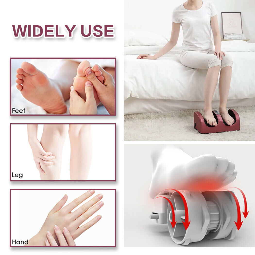 Electric Foot Massager Muscle Pain Relief Leg Calf Massage Kneading Machine AU photo 2
