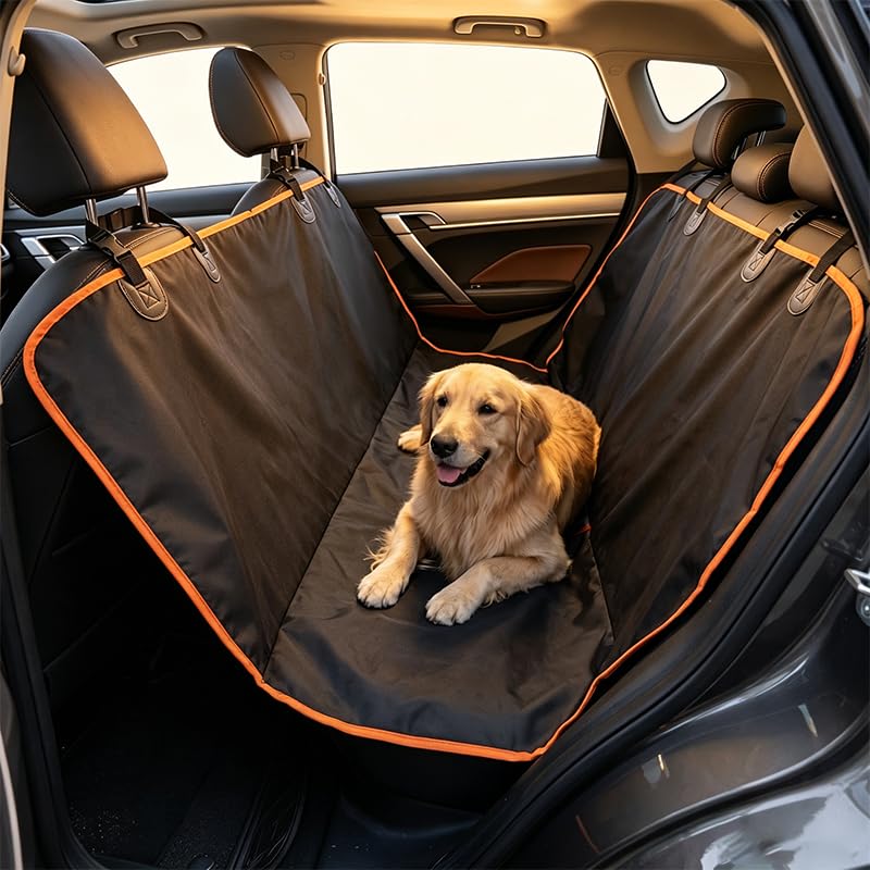 Dog Car Seat Cover, Waterproof Scratch Proof Protector For Back Seat photo 1