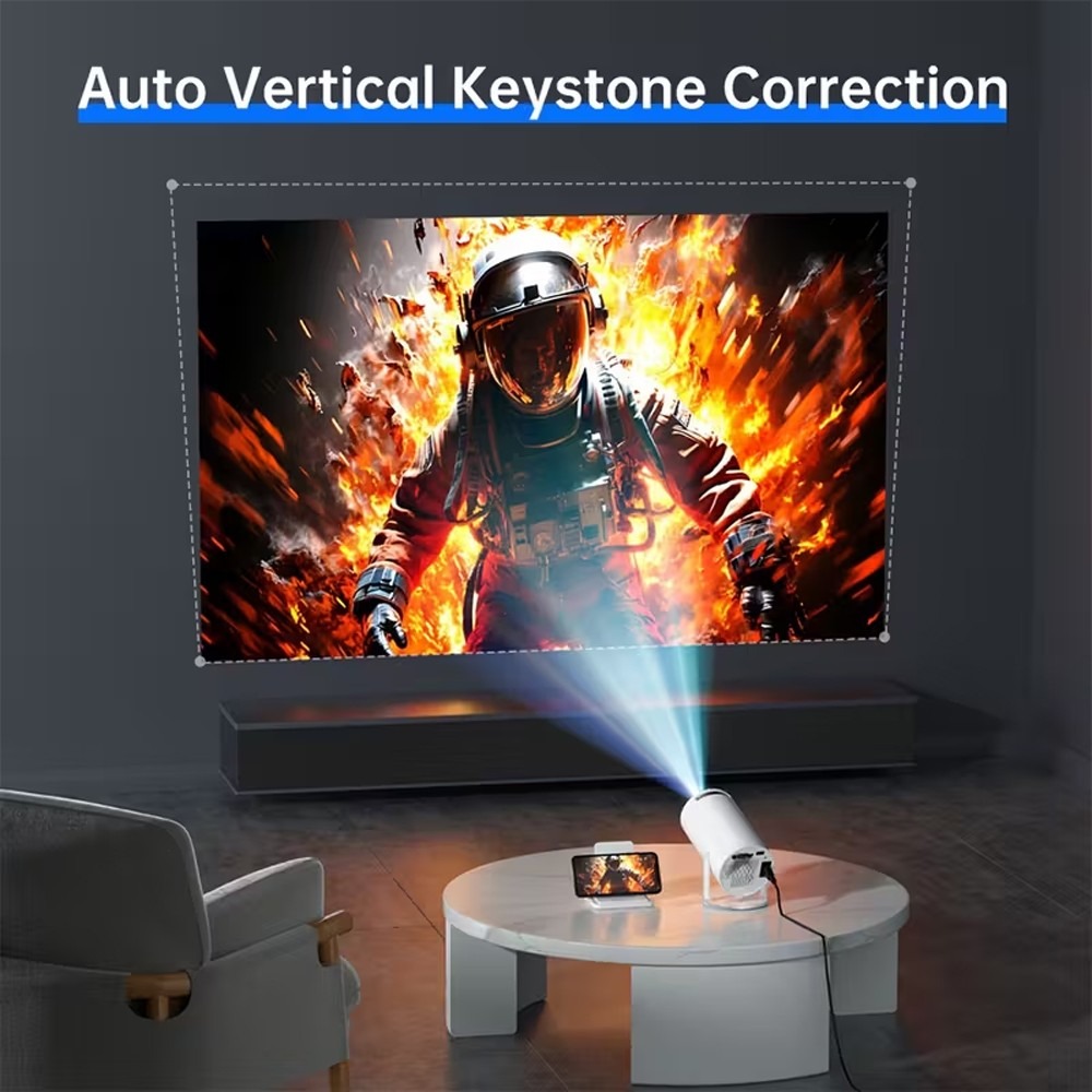 Android Mini Projector Smart HD 5G4K WiFi Wireless Bluetooth Office Home Theater photo 3