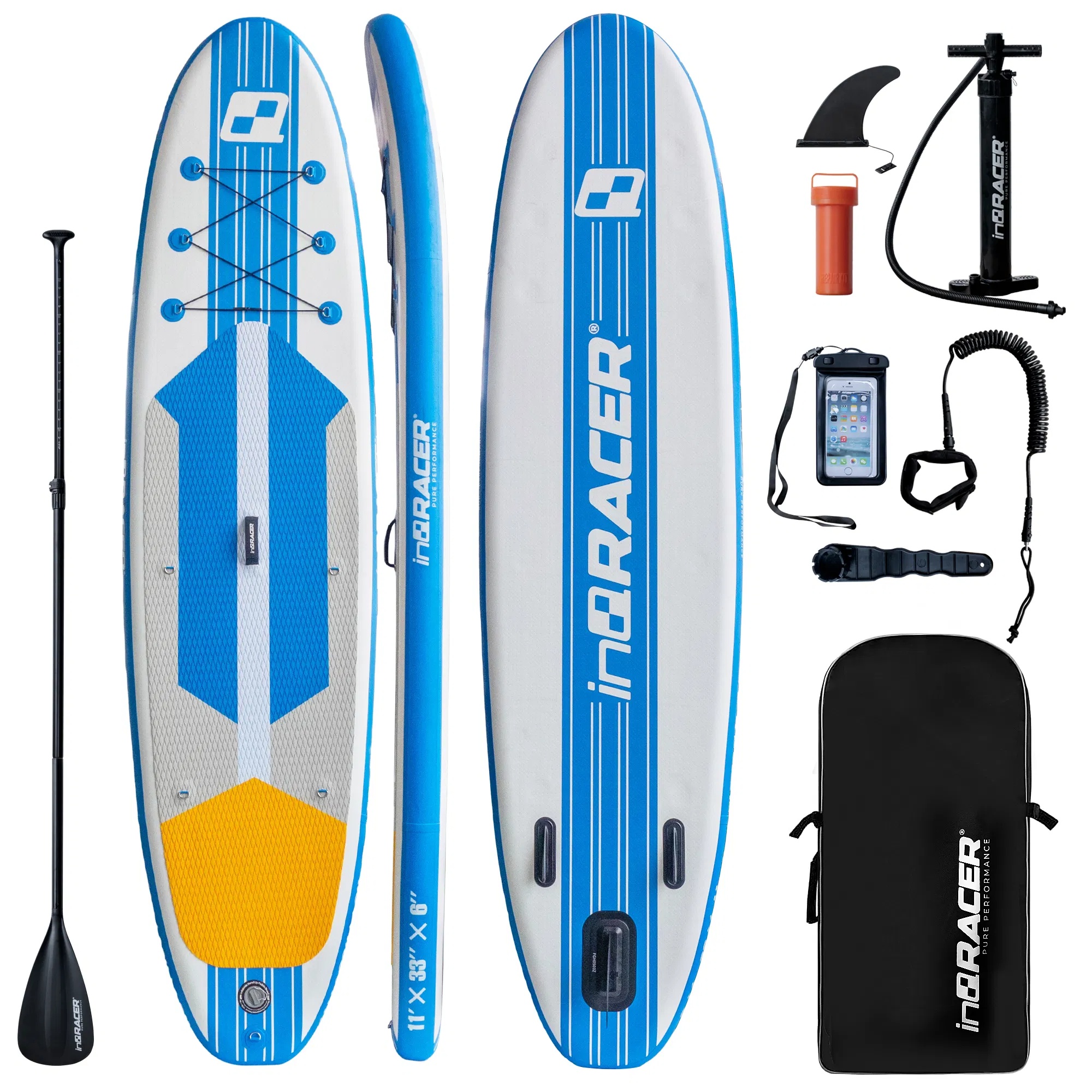 10 6 Inflatable Stand Up Paddle Board With Free Premium SUP Accessories & Backpack photo 7