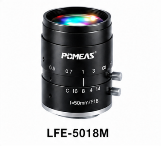 LFE-5018M 50mm F1.8 5MP Fixed Focal Length Machine Vision Lens For 2      3 Inch Industrial Cameras photo 4