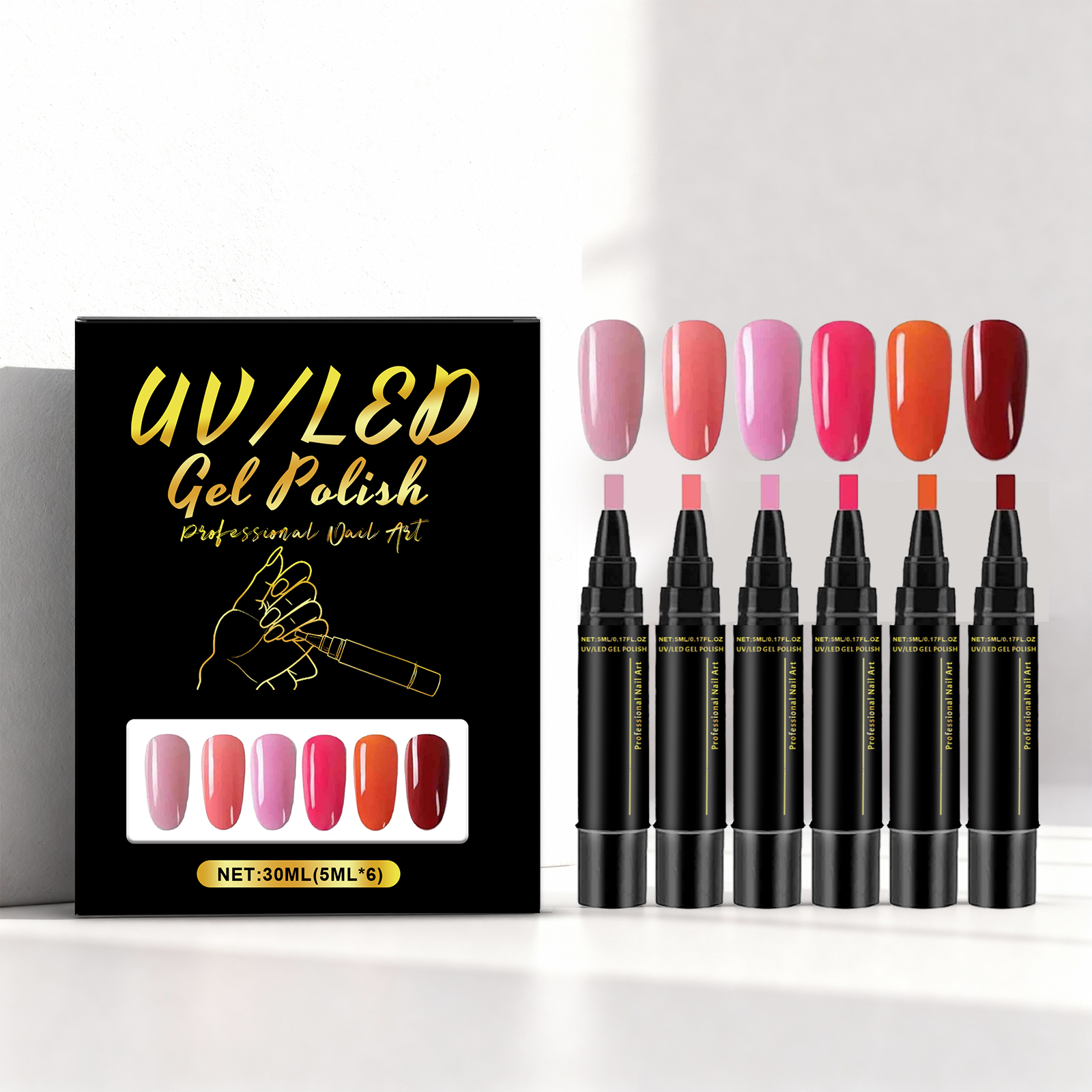 Nail Polish Pen 6pc 1box photo 3