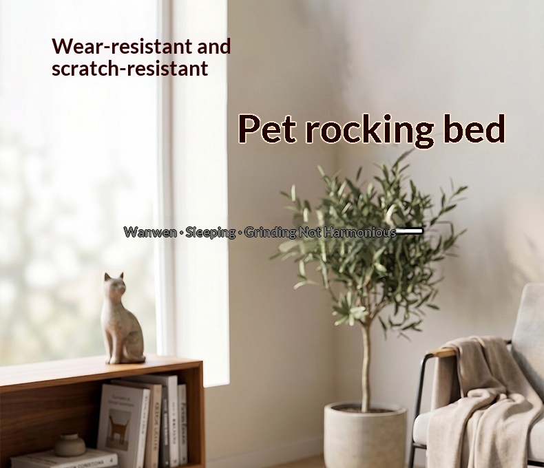 Cat & Dog Rocking Chair Scratcher, Wear-Resistant & Durable photo 7