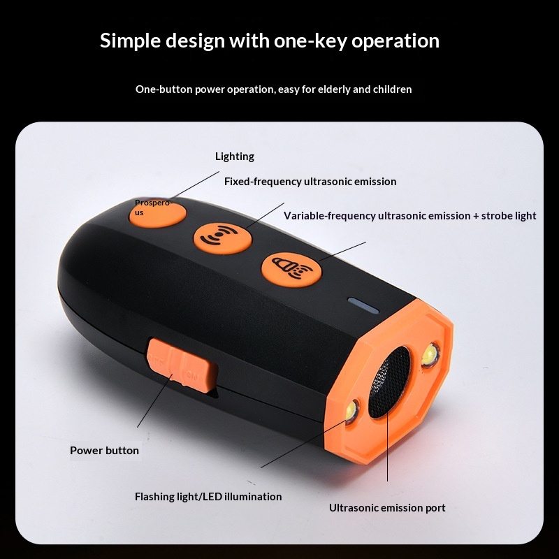Portable Handheld Ultrasonic Dog Repeller photo 2