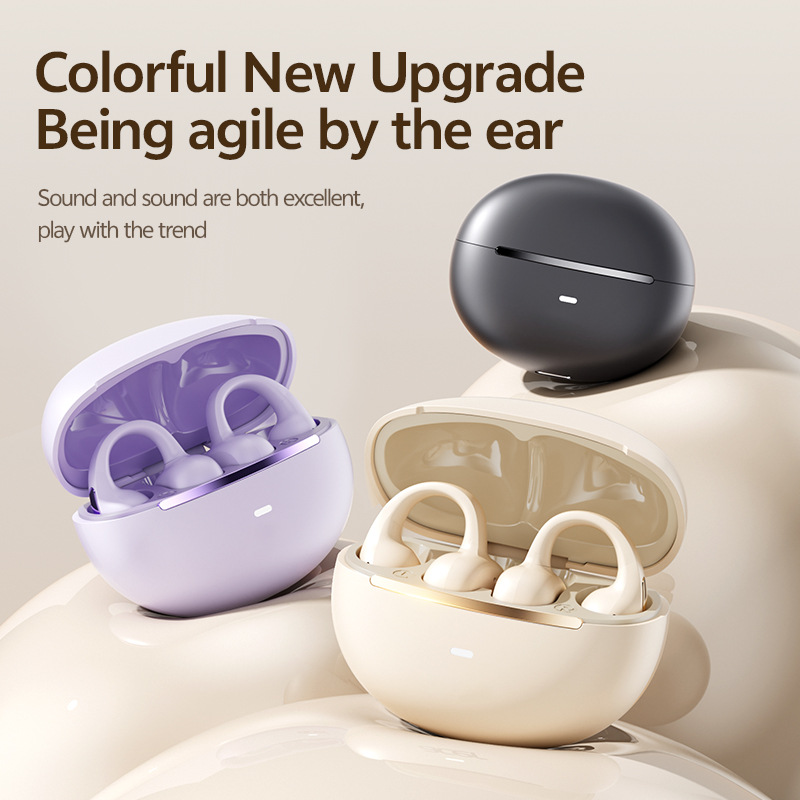 2025 Cross Border Explosion M136 Clamp Earphone High Color Ultra Long Life Low Latency Wireless Bluetooth Headphones Wholesale photo 8