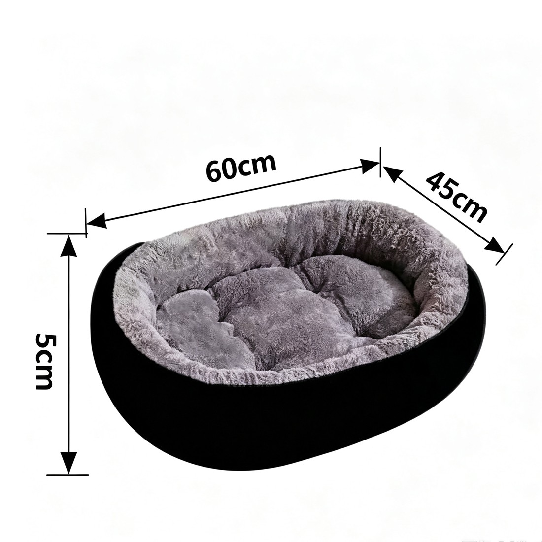 Dog Bed Cat Beds Soft Washable Fleece Puppy Cushion Warm Pet Basket Large Dog photo 6