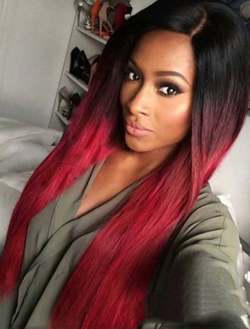 Medium And Large Scalp Dyed Gradual Long Straight Hair photo 8