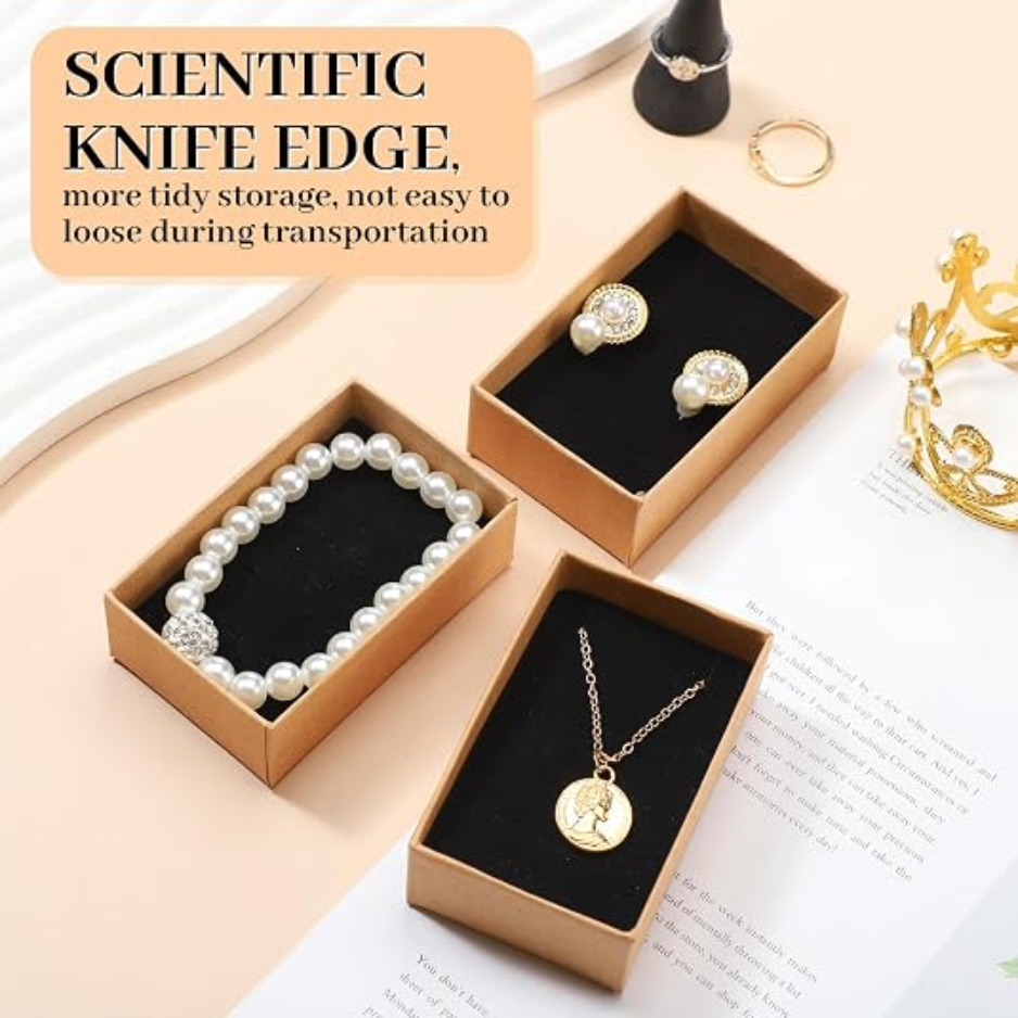 HUNDRED Pcs Christmas Jewelry Gift Box Bulk photo 6