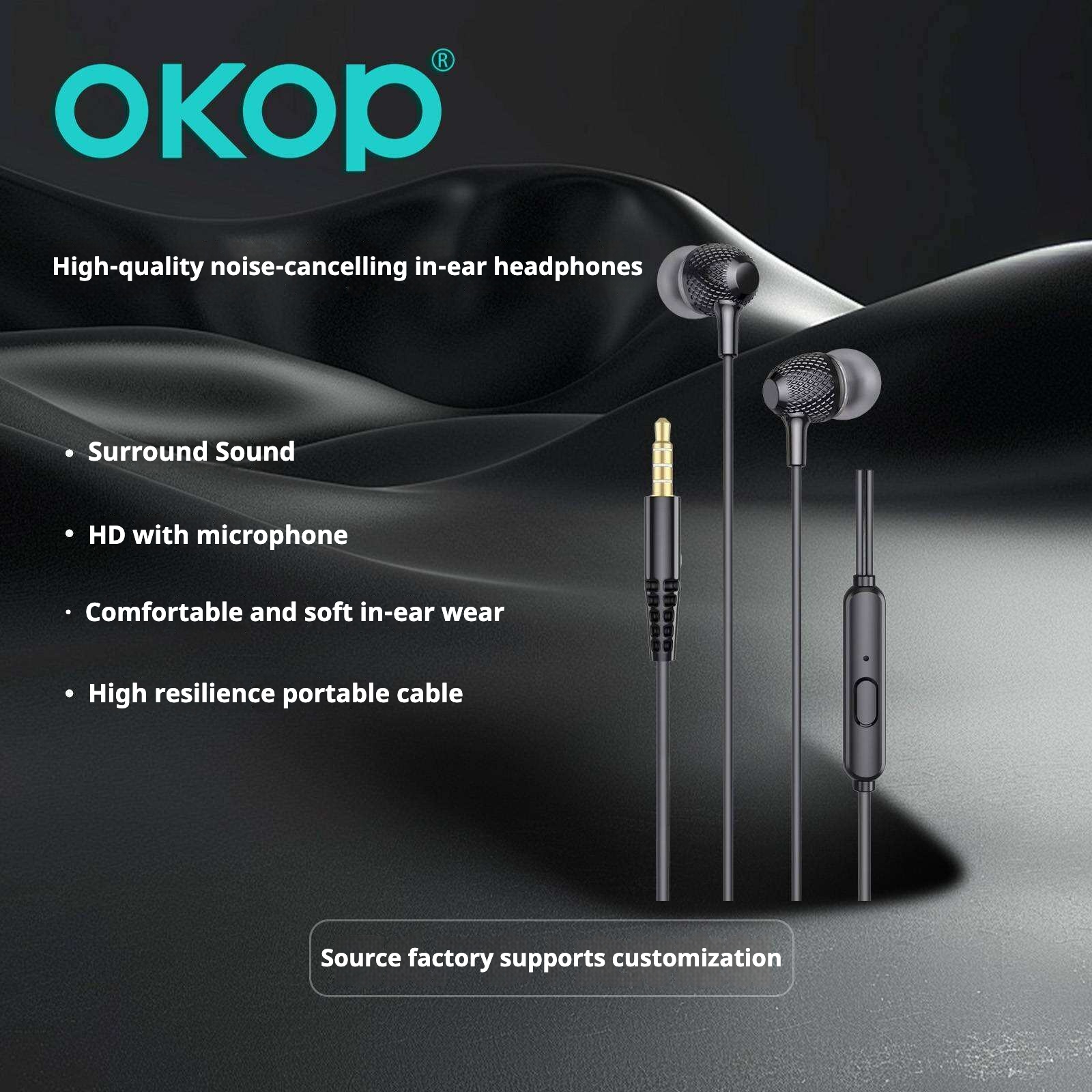 KP-241 Best-selling Wired In-ear Headphones With 3.5mm Jack Features High Sound Quality High Volume And Low Latency Ideal For Music And Gaming In Stock photo 4