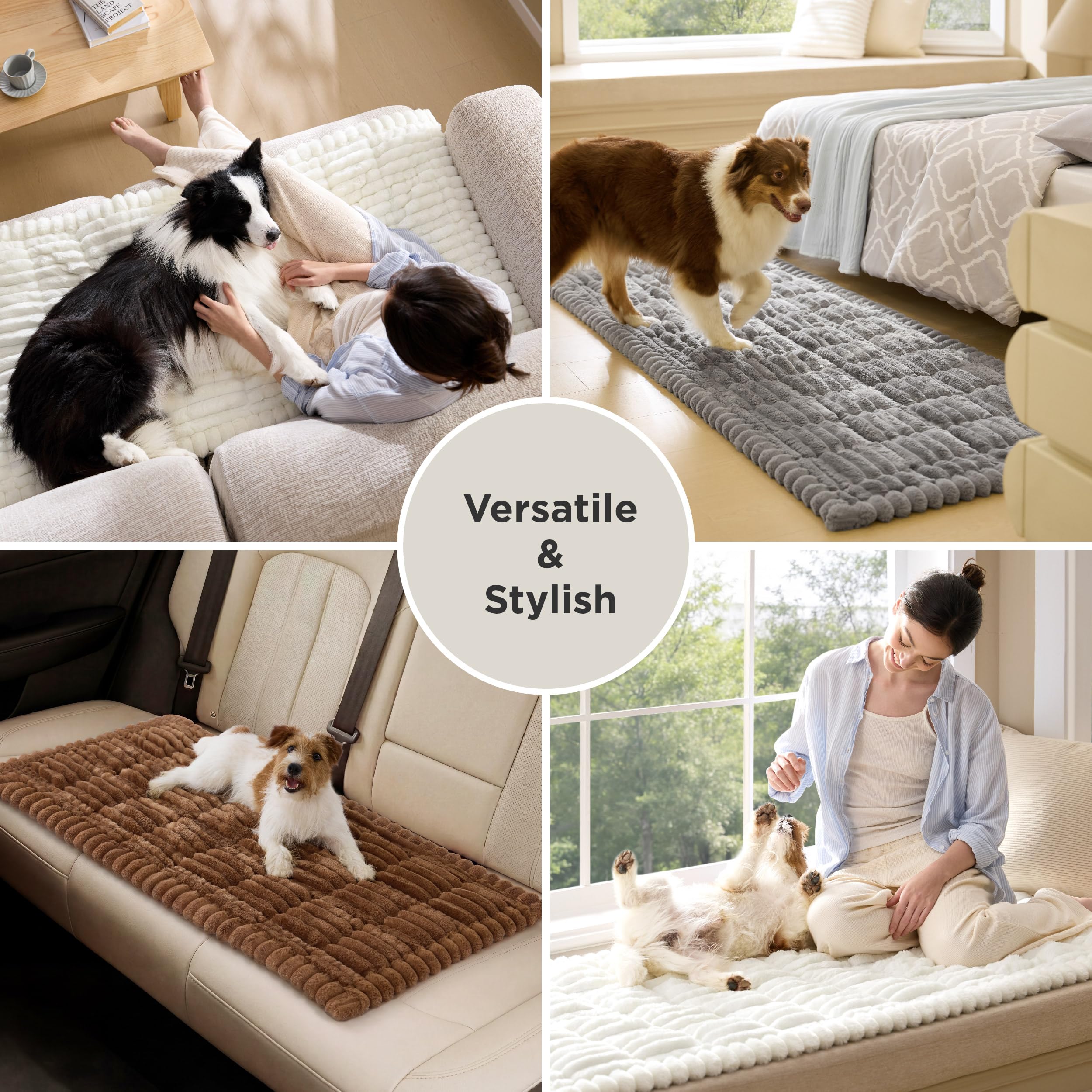 Couch Covers For Dogs, Non-Slip Sofa Covers For Pets Thick Quilted Padding, Ultra-Soft Corduroy Flannel, Machine Washable photo 5