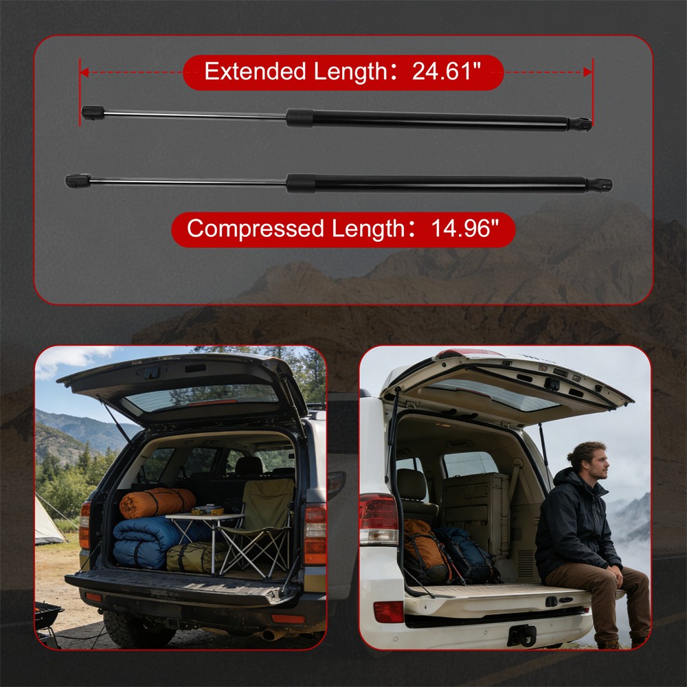 2 Rear Trunk Liftgate Tailgate Hatch Lift Support For 99-04 Suburban Tahoe Yukon photo 5