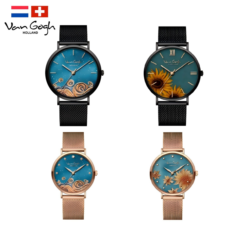 Van Gogh Sunflower Quartz Watch photo 1