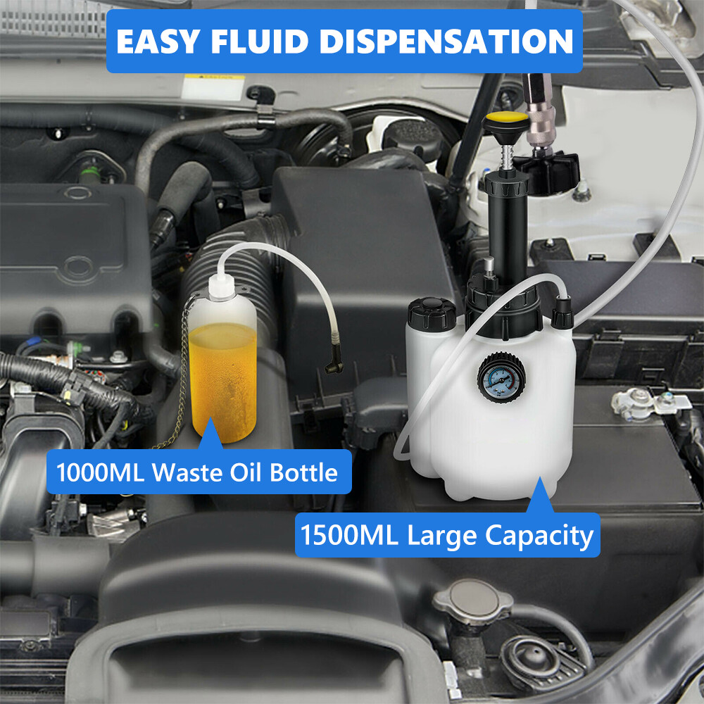 3L-1L Brake Bleeder Clutch System Manual Pressure Tool Kit With E20 Adapter photo 6