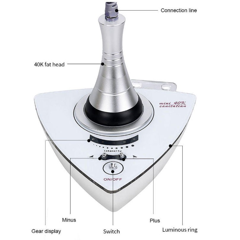 Mini Ultrasonic Cavitation Body Fat Burning Sculpting Device Slimming Machine photo 4