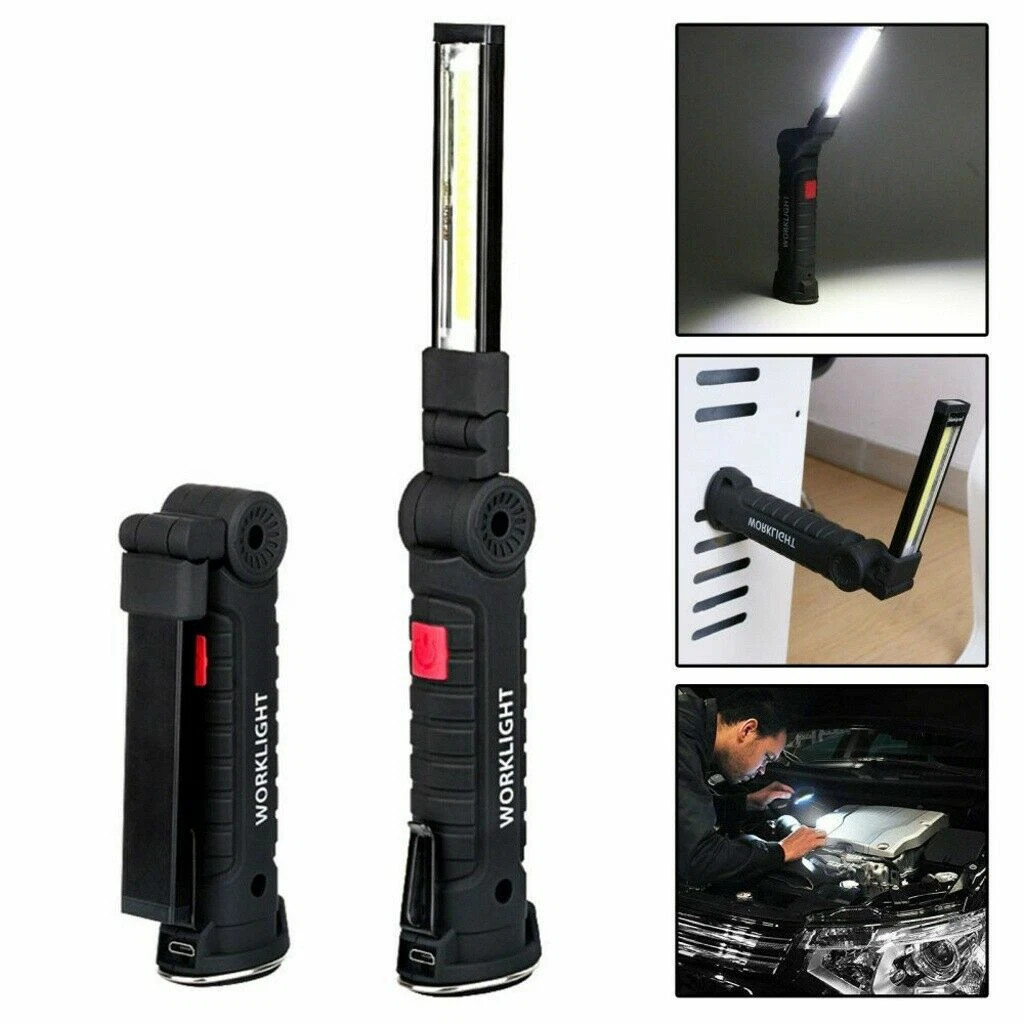 LED Flashlight 1PCS USB Rechargeable With Magnetic For Work Hand Inspection photo 8