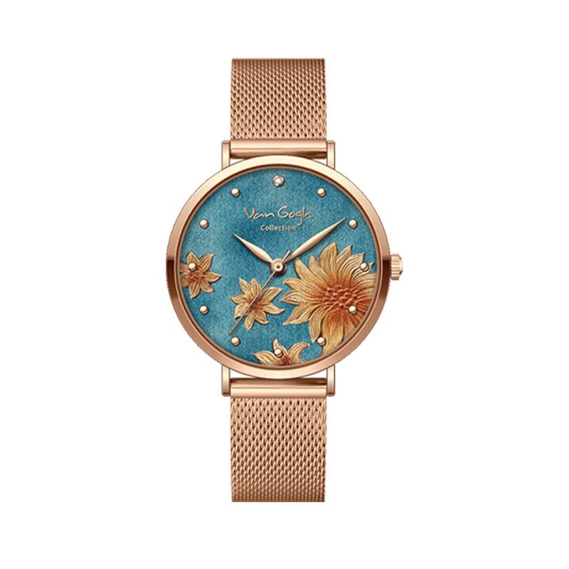 Van Gogh Sunflower Quartz Watch photo 7