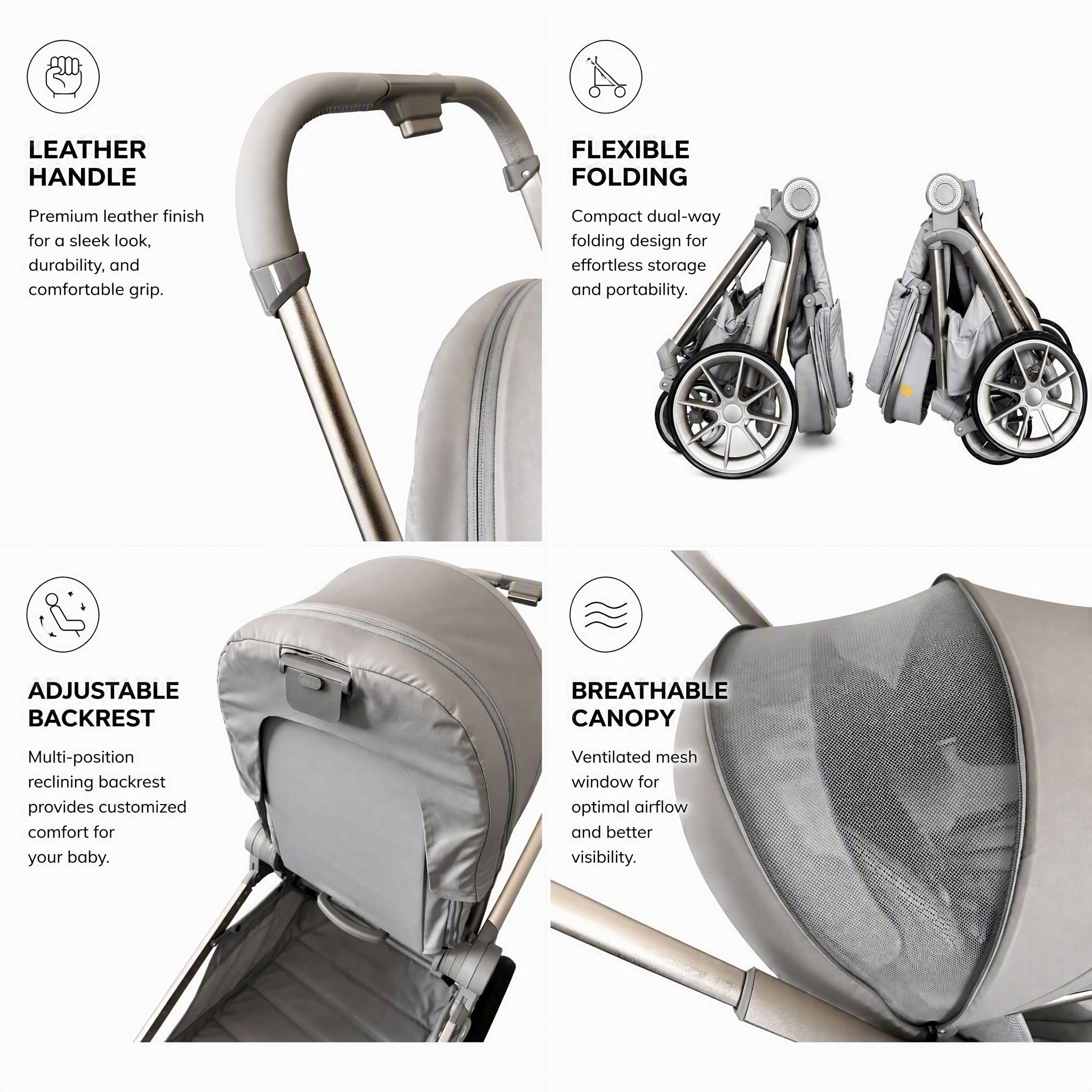 Baby Stroller S-008L photo 3