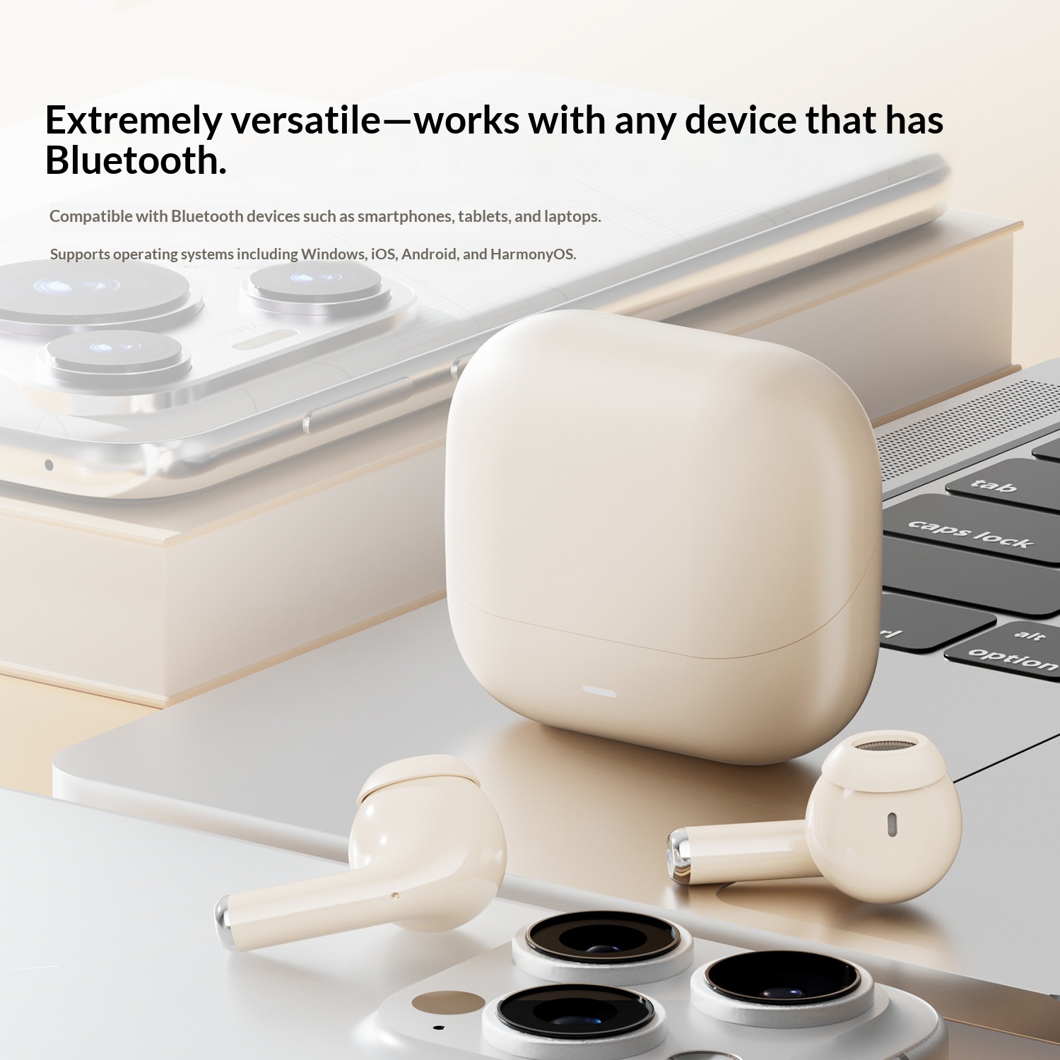 Cross Border Explosion M127 Long Range Hanging Earphone Private Model High Color Value Low Latency Wireless Bluetooth Headphones Wholesale photo 2