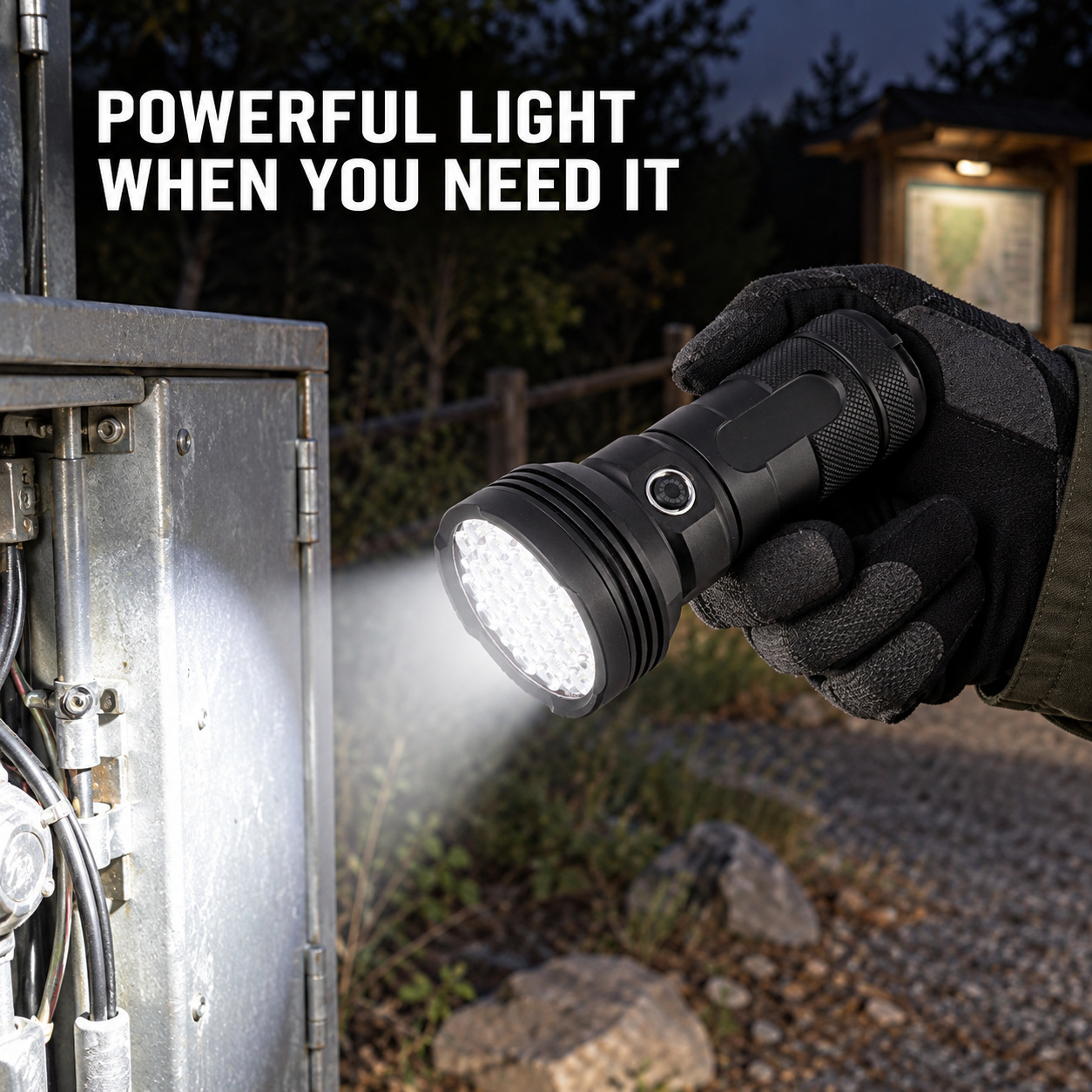 Rechargeable Type C LED Work Light 4500mAh W5202 1 5500LM Aluminum Alloy Flashlight Battery 31 photo 5