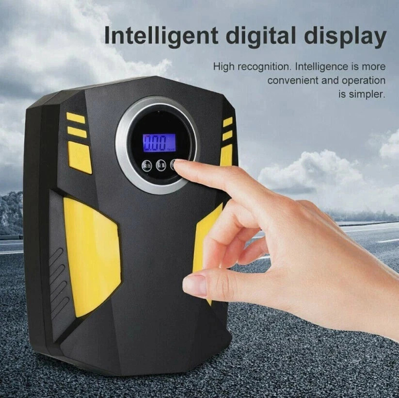 Digital Electric Car Tyre Inflator Pump Portable 150PSI Air Compressor photo 7