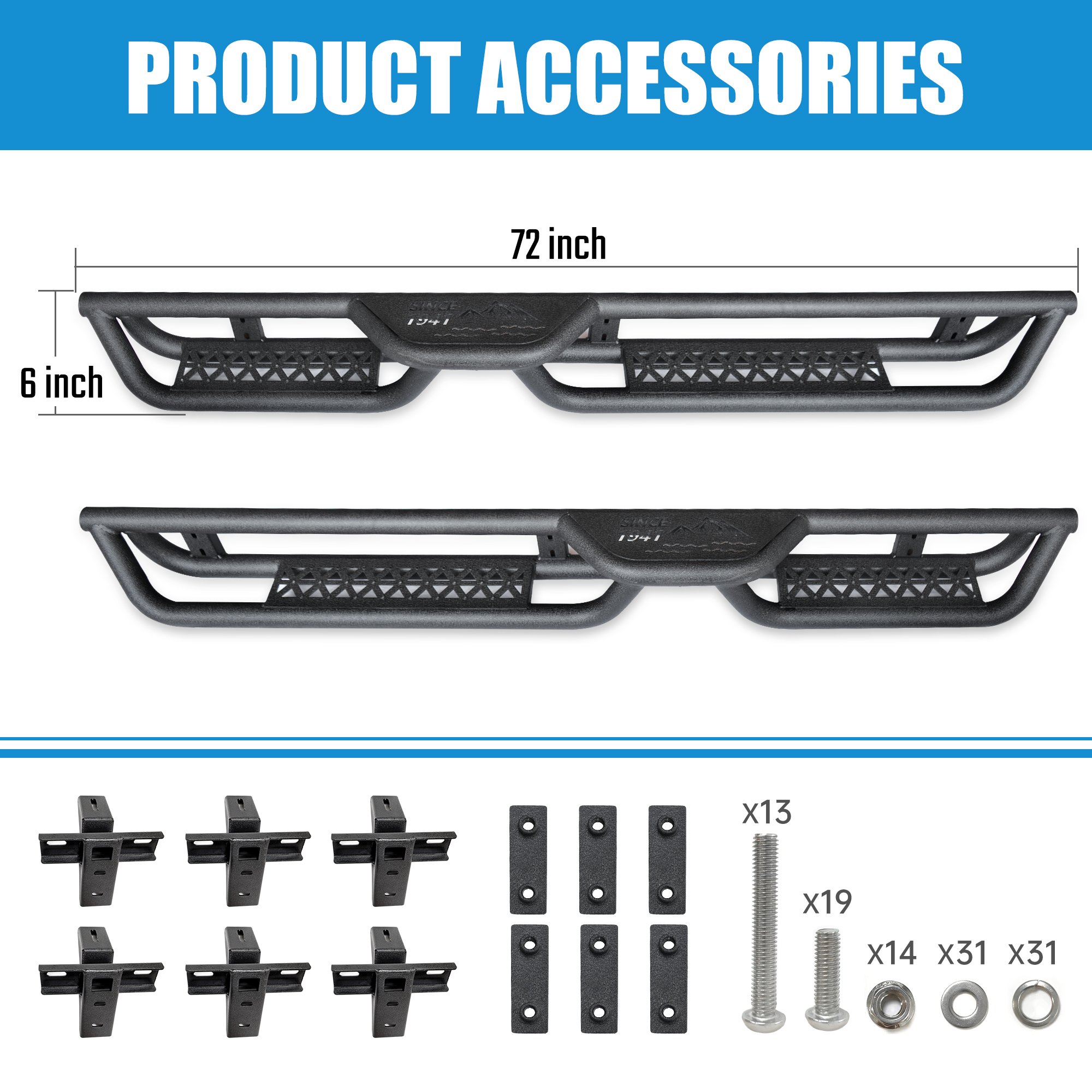 Running Boards Compatible With Wrangler JL photo 8