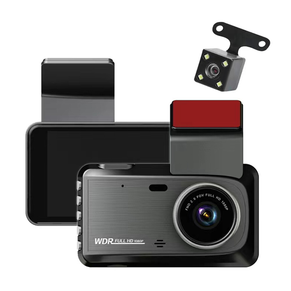 1080P Car Dash Camera Dual Front Rear Video DVR Recorder Night Vision G Sensor photo 4
