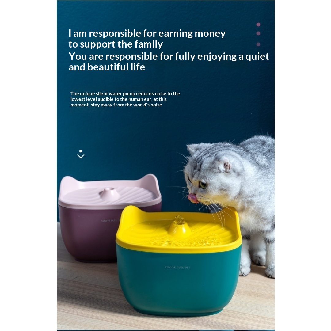 Smart Quiet Circulating Pet Water Fountain photo 5