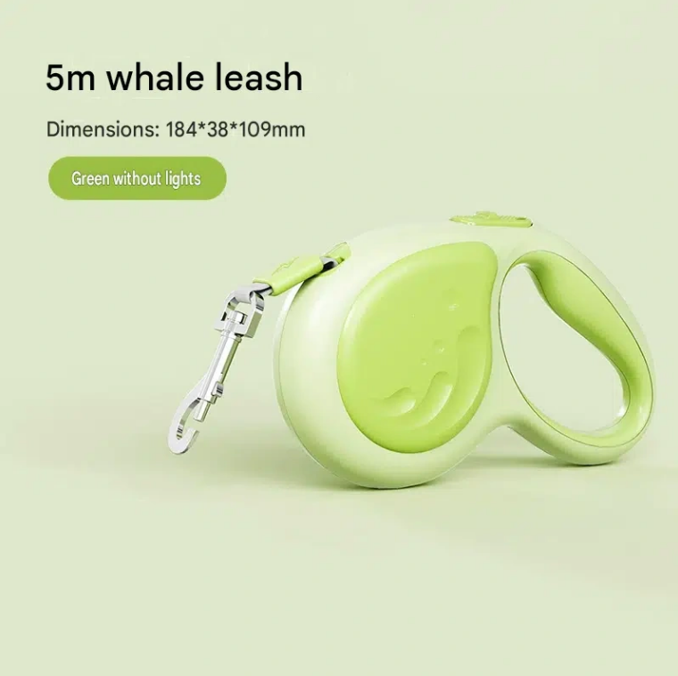 Retractable Dog Leash  Shock-Absorbing Design For Large DogsDurable Extendable Leash For Walking photo 1