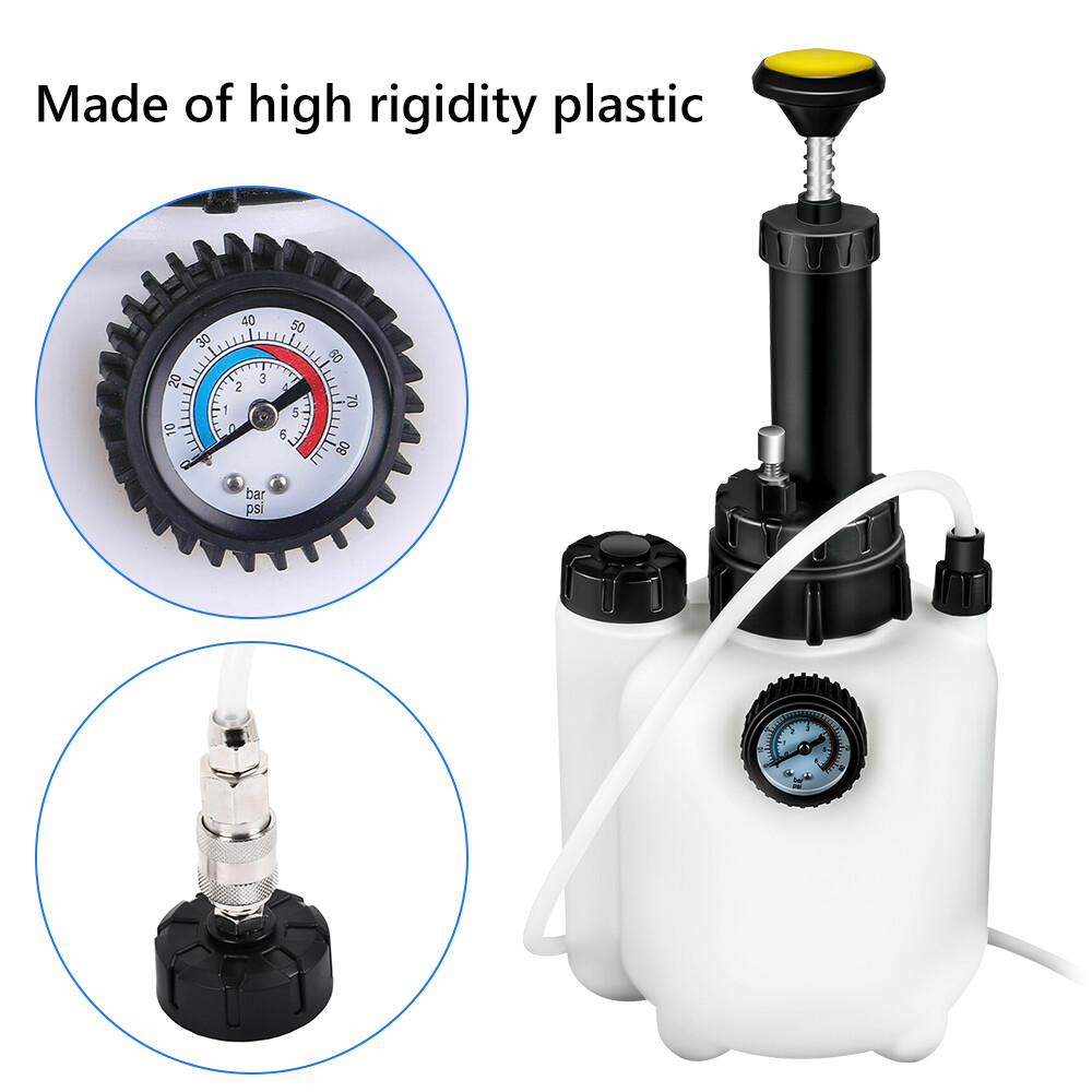 3L-1L Brake Bleeder Clutch System Manual Pressure Tool Kit With E20 Adapter photo 5