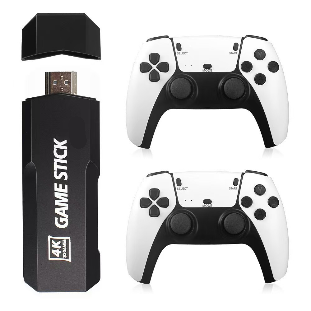 60000-4K  Retro Gaming Console W& 2 Wireless Controller TV Video Game Stick photo 7