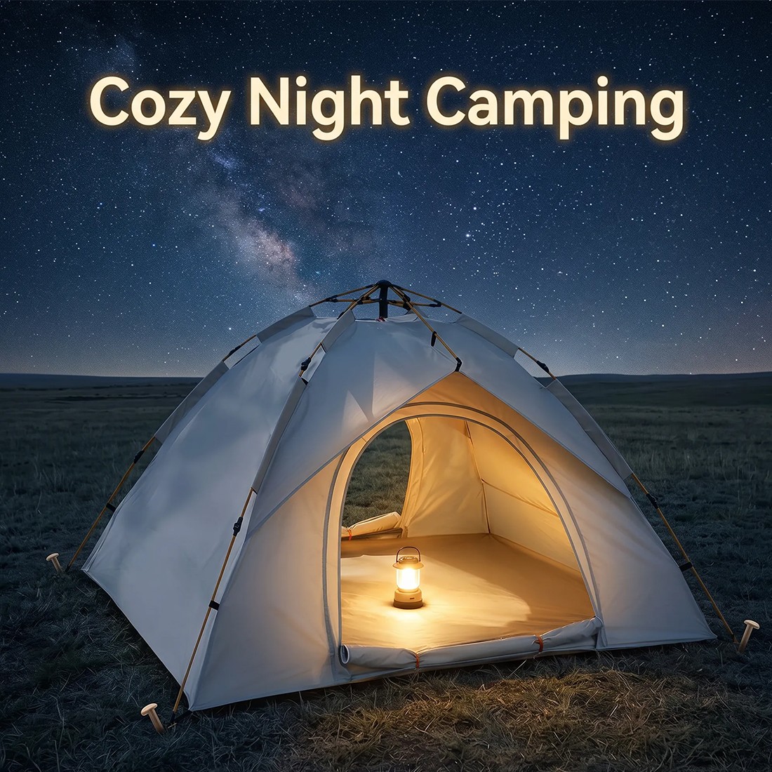 2-3 Man UK Outdoor Automatic Instant Double Layer  Up Camping Tent Waterproof photo 7