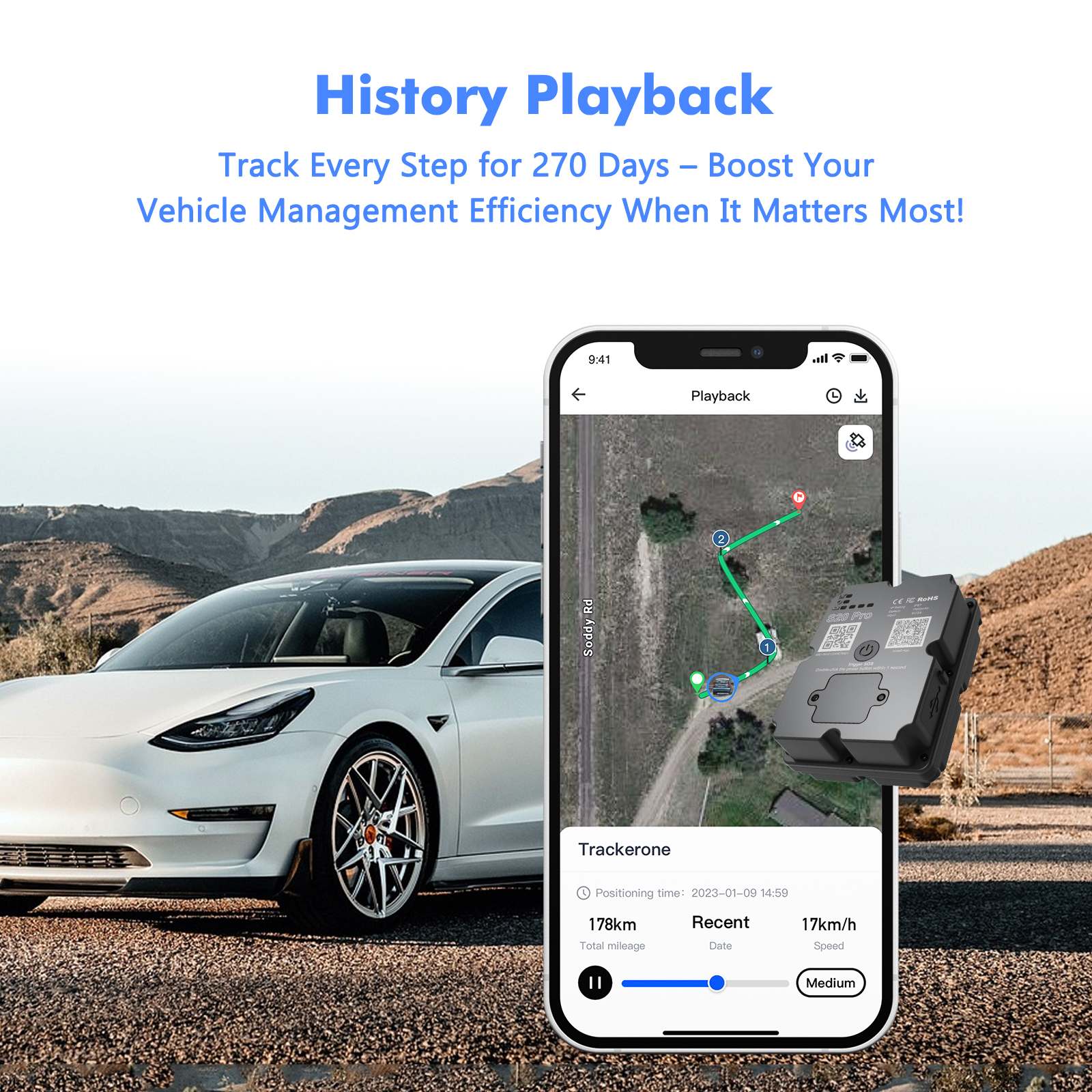 Long Battery 4G GPS Vehicle Tracker - Up To 30 Days Standby, Real-Time Tracking, Magnetic & Waterproof, Subscription Required photo 8