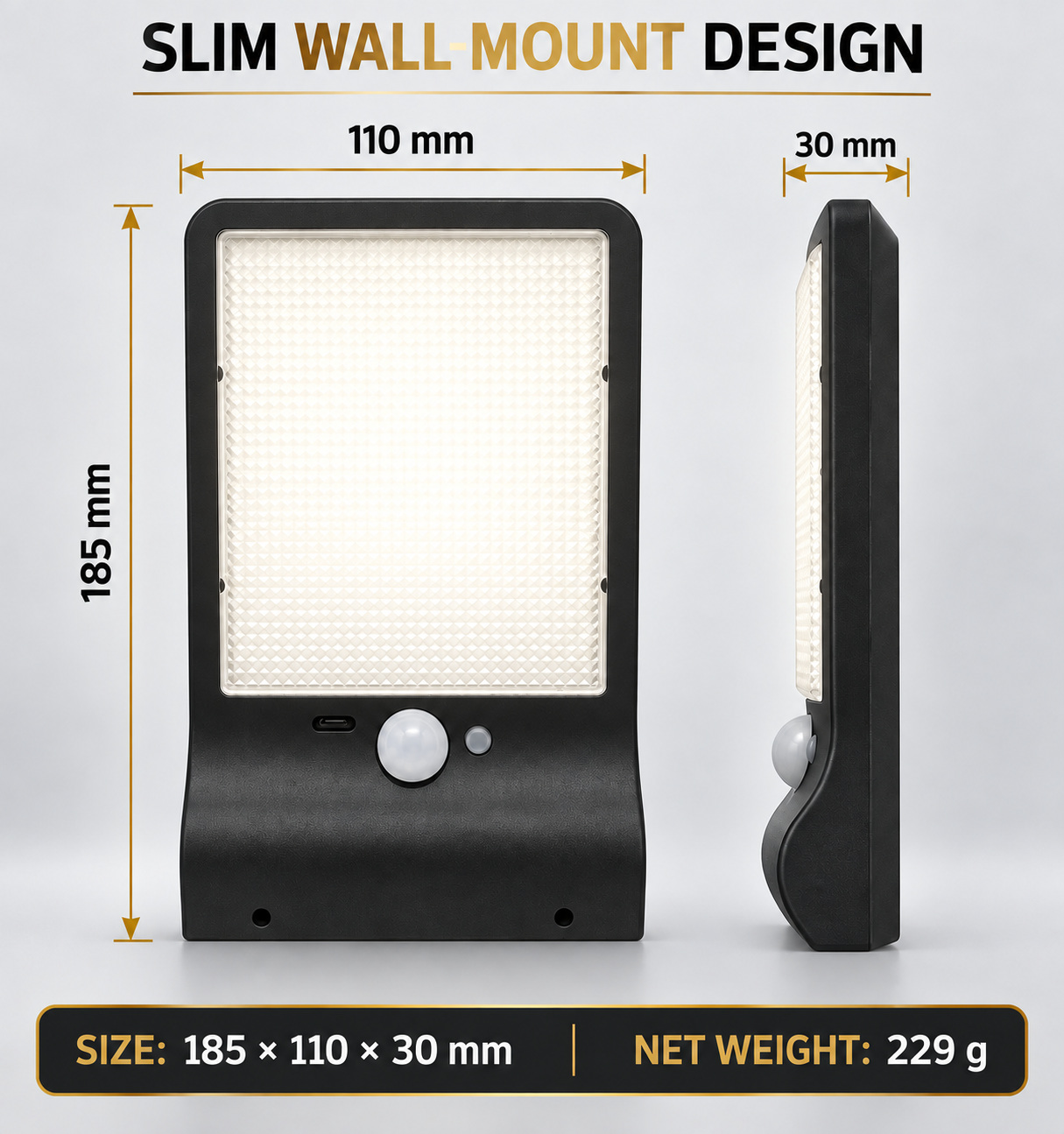 Solar Powered Rechargeable Motion Sensor LED Work Light 4W For Auto W731 Remote Control Street photo 7