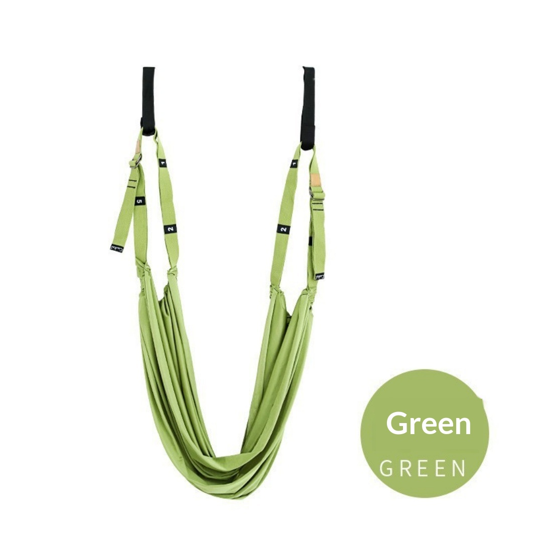 Aerial Yoga Sling Home Fitness Equipment Yoga Inverted Pull Rope Hanging Door Yoga Stretch Belt Artifact photo 7