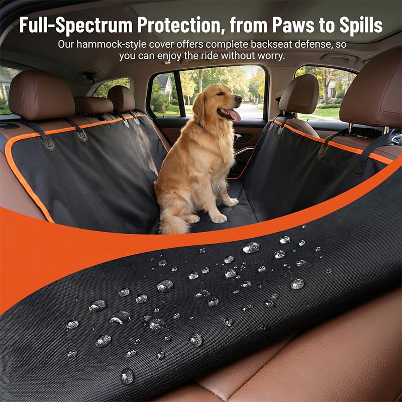 Dog Car Seat Cover, Waterproof Scratch Proof Protector For Back Seat photo 4