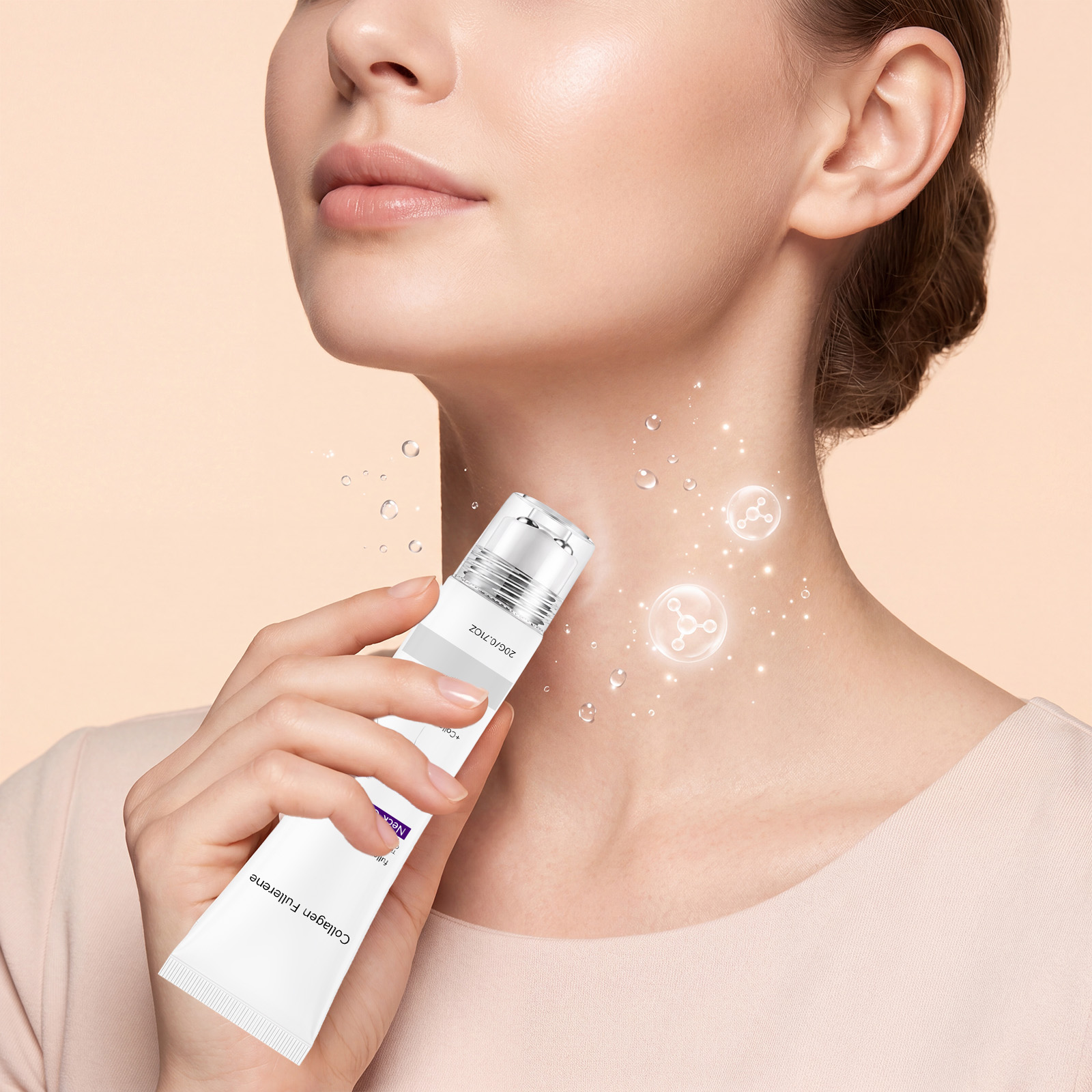Moisturizing Tightening Neck Cream 20g 1box photo 7